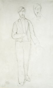 Portrait of George Moore, 19th century